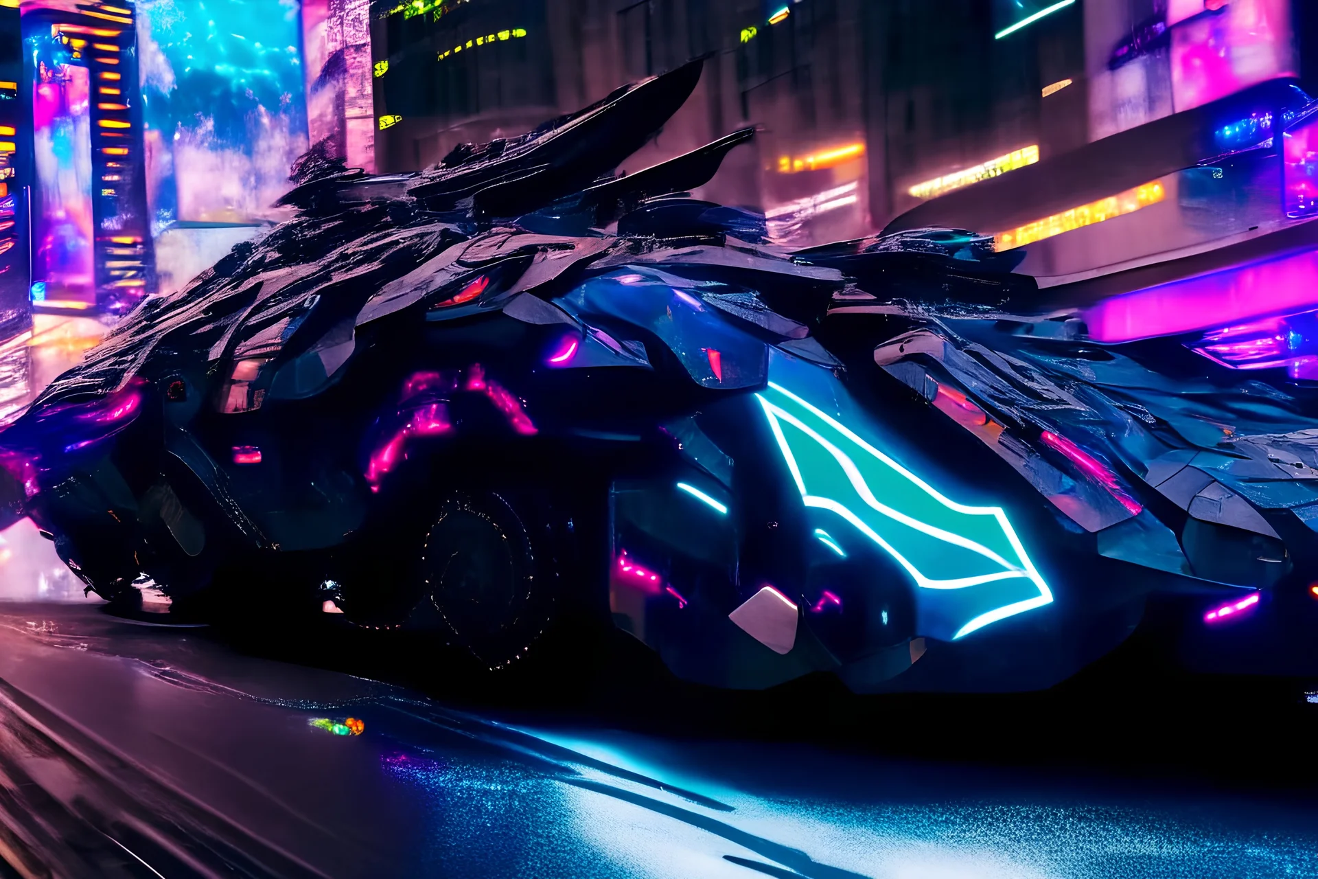 futuristic flying modern robotic war tank no wheels in war destruction in tokyo street in the heart of a neon-lit, metropolis for robots, filled with diverse futuristic technology. The scene is a blend of gritty realism and vivid imagination, with towering holographic and a cacophony of sights and sounds. 32K UHD, dynamic colors, and intricate details create an immersive and engaging image cartoon