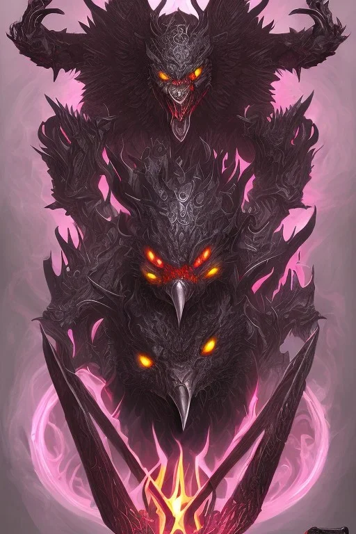 raven darkness hell spider crown