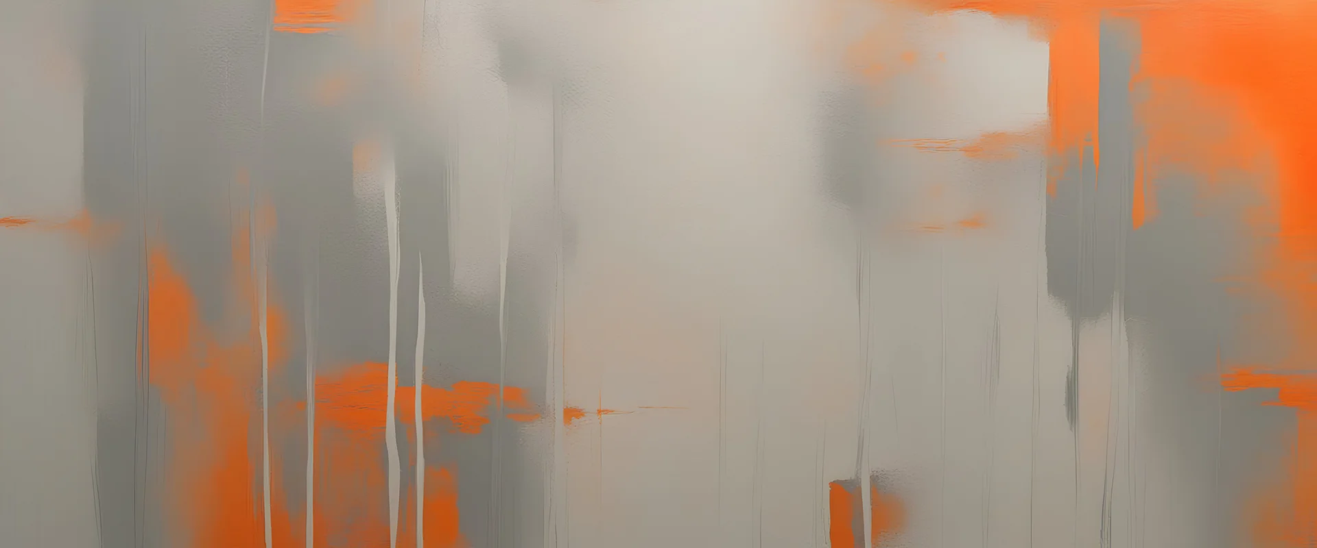 abstract art, modern painting, gray and orange wall art