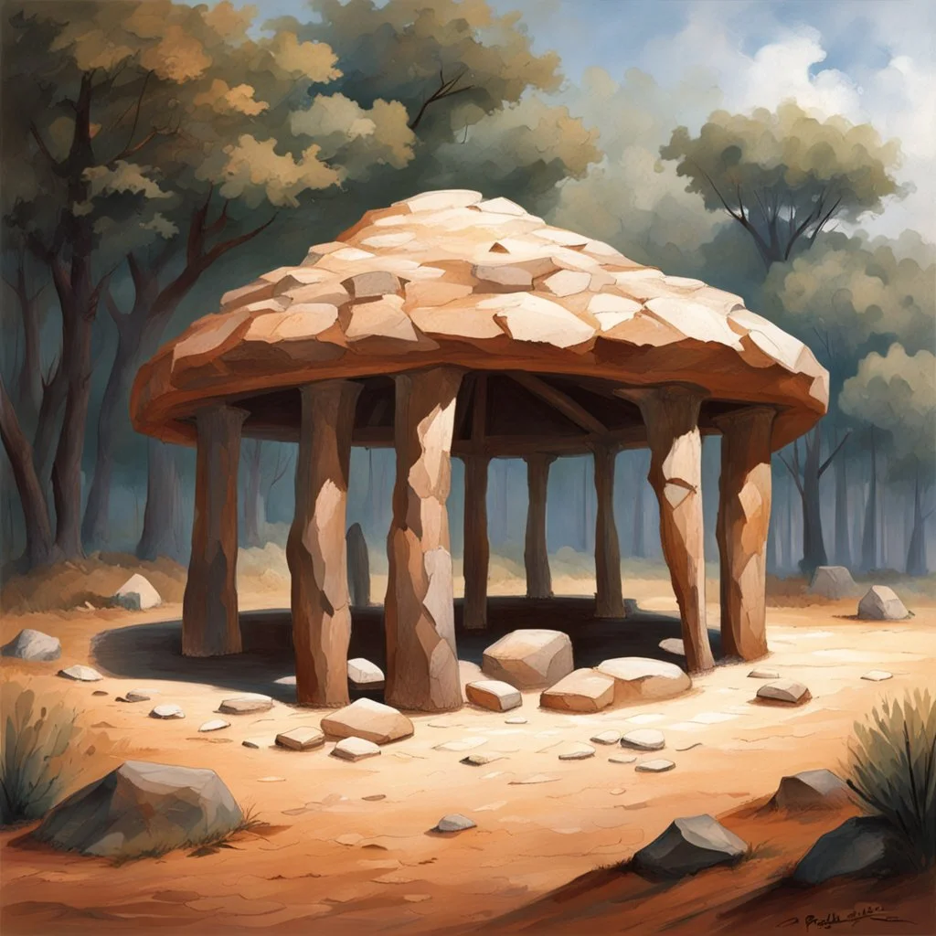 A Paleolithic gazebo.