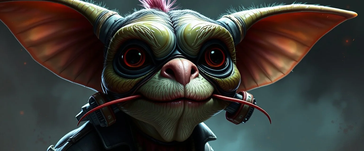 airbrush 3d rendering, mafia cyberpunk gremlin dr smick Vex is now officially in stasis. No experiments. No clones. No accidental galaxy-ending breakthroughs.