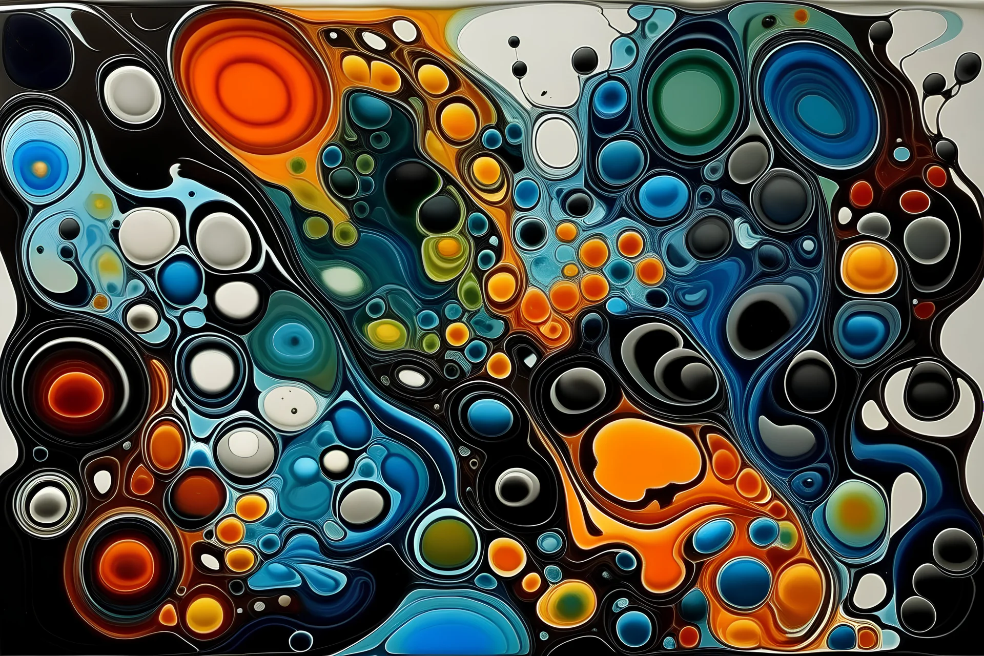 pour cell painting