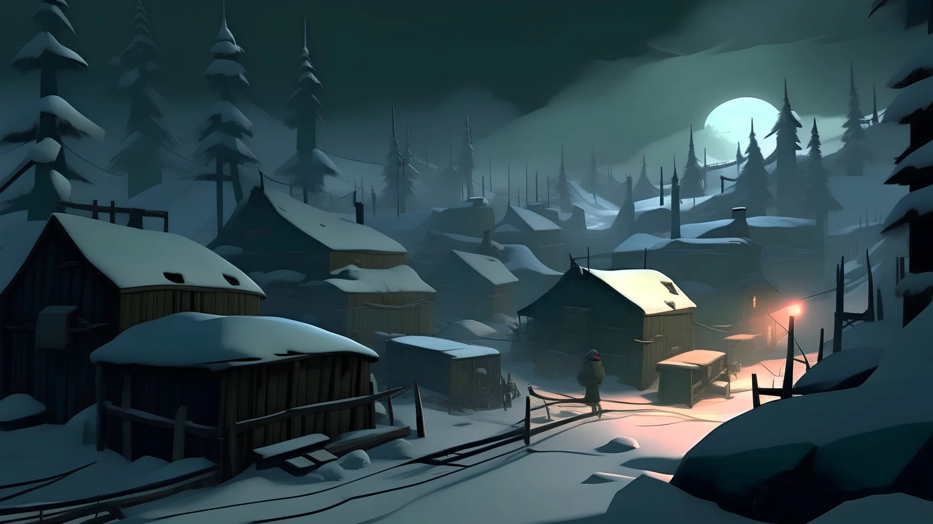 The long dark, выживание в заснеженном городе