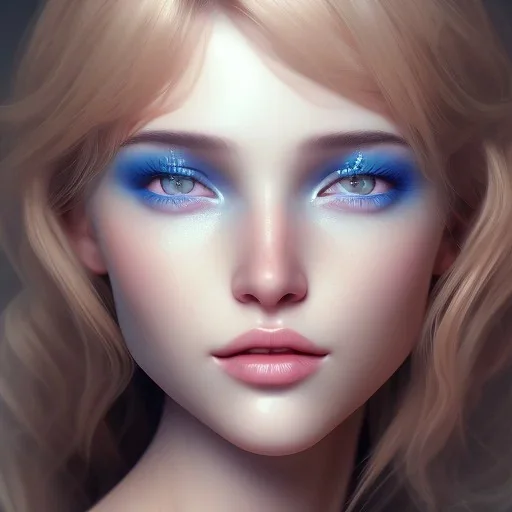 portrait girl look beautiful like shy, hyper details, 8k, realistis, rekfleksi, rtx, eye looks ocean blue, sort hair, glow, very cool expresion, breast, milk