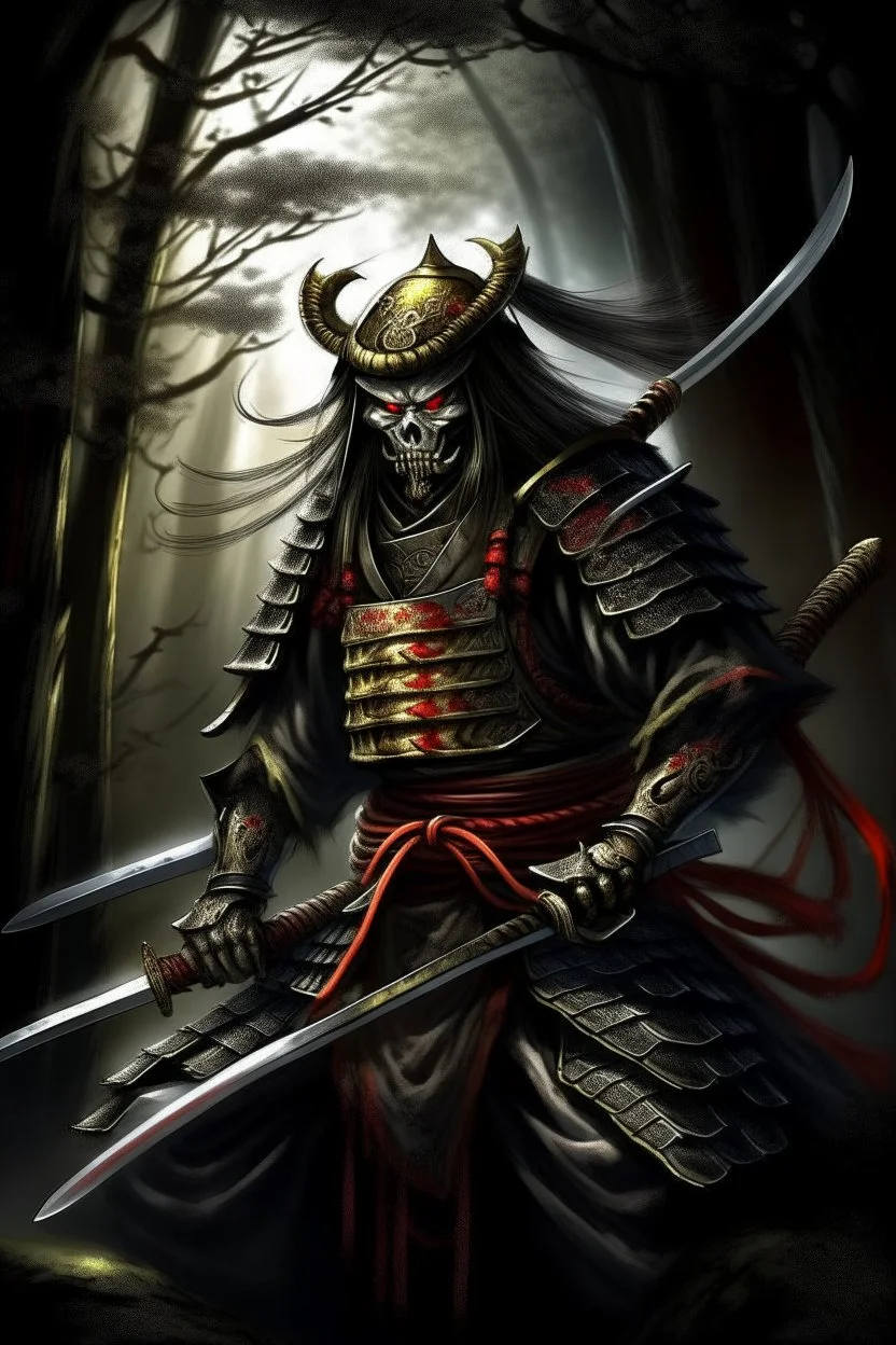 Samurai ghost warrior