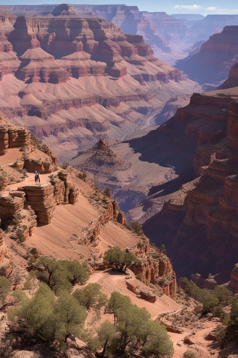 The Grand Canyon, in all its splendor, seems to respond to her presence. Echoes of the wind carry her name, as if the very earth recognizes her as its guardian. Marilyn Monroe's voice, with a hint of a Western drawl, resonates through the canyon, a melodic blend of strength and allure. "Y'all ready to ride, partners?" she exclaims, her words carrying a magnetic charm. "We've got trails to blaze and adventures to conquer!" The Grand Canyon, in its awe-inspiring majesty, becomes her loyal companio