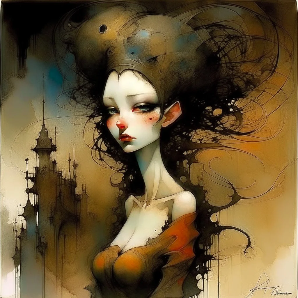 girl Leonor Fini Alex Maleev Fiona Staples