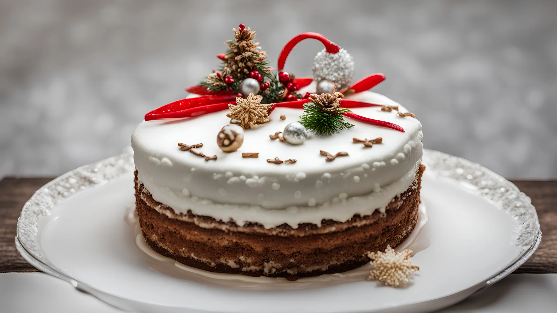 Early Christmas cake