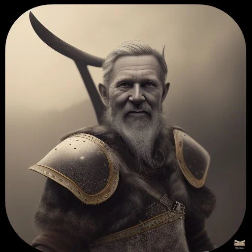 an old viking sitting on a zombie horse, scary, steam punk, realistic, made in octane, cinematic, ultra-realistic, extremely detailed octane rendering, 8K, VRAY Super Real ar 2:3, dof photorealistic futuristic 50mm lens hard lighting dark gray tintype photograph, realistic lighting, sepia color