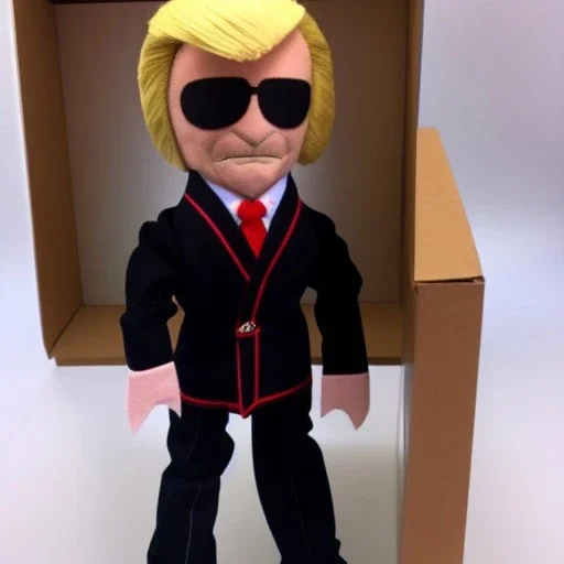 Gi joe donald Trump doll with box