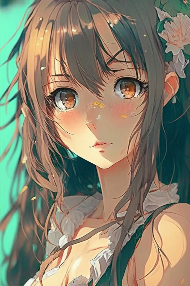 beautiful anime girl