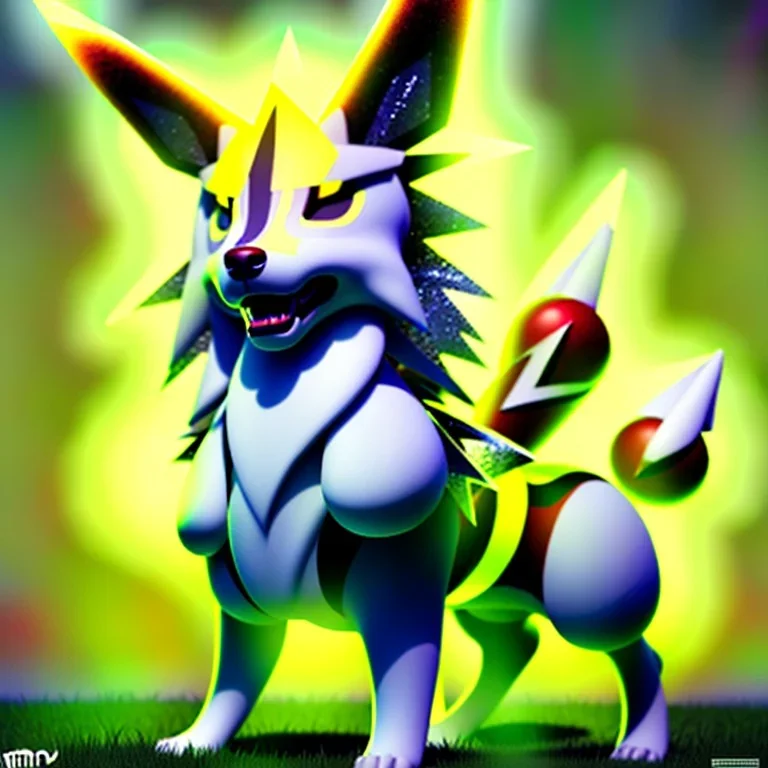 realistic jolteon