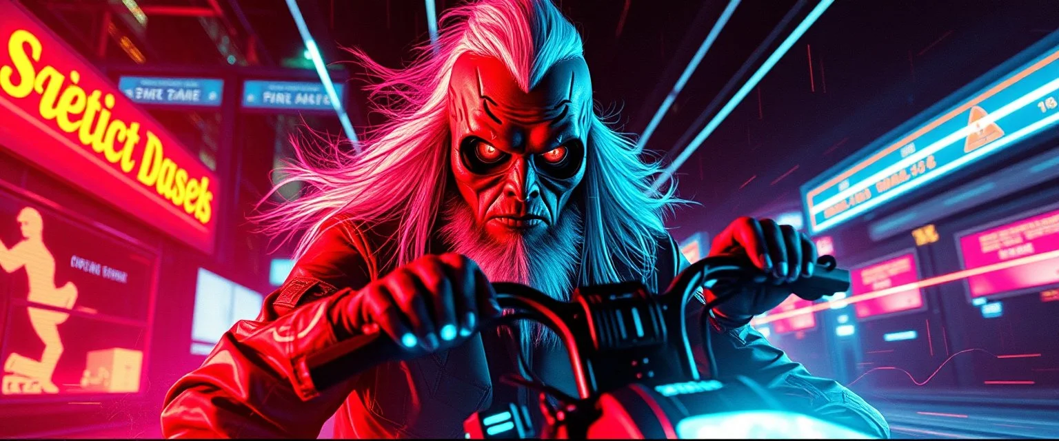hi speed bad ass cyber punk baba vanga