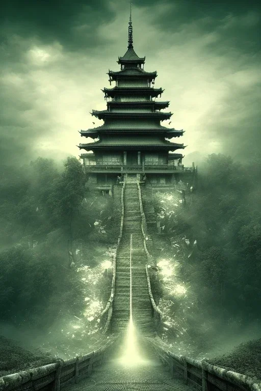 darkness end, surreal,japon