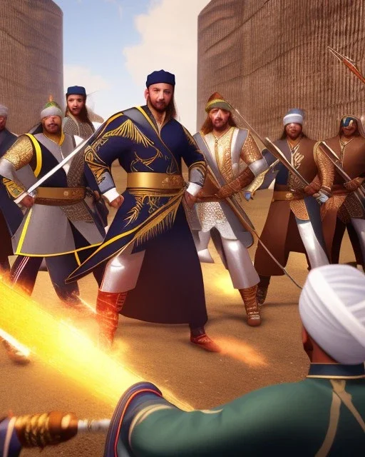 Muslims Fighting