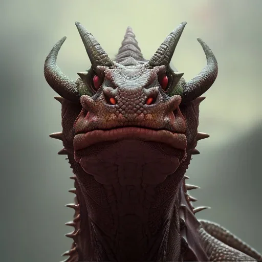 red dragon, dragon portrait, portrair, dragon head, dragon face, big eyes, fangs, dragon with horns, 8k resolution, high-quality, fine-detail, fantasy, incredibly detailed, ultra high resolution, 8k, complex 3d render, cinema 4d