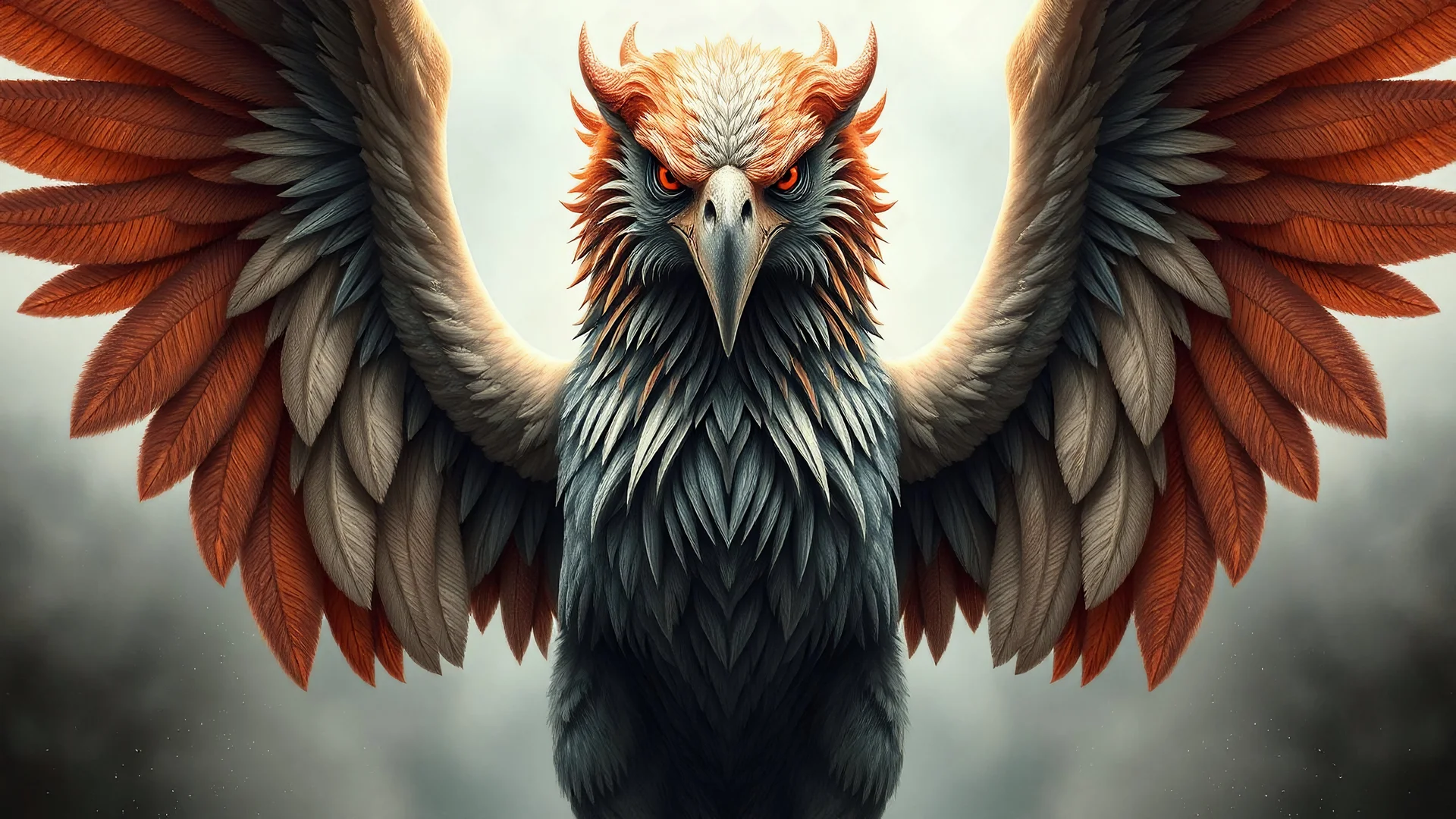 mystical griffon front facing