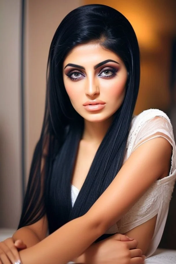 sad Iranian hot extremely beautiful woman