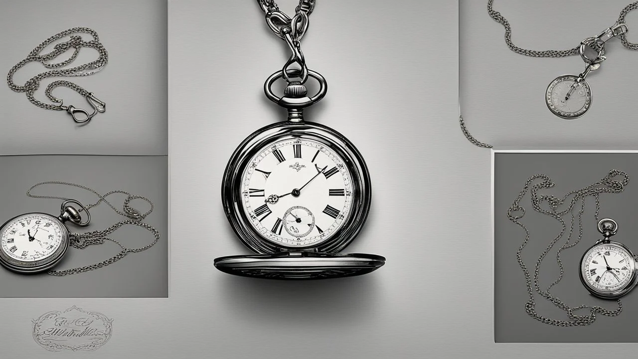 pocket watch on chain