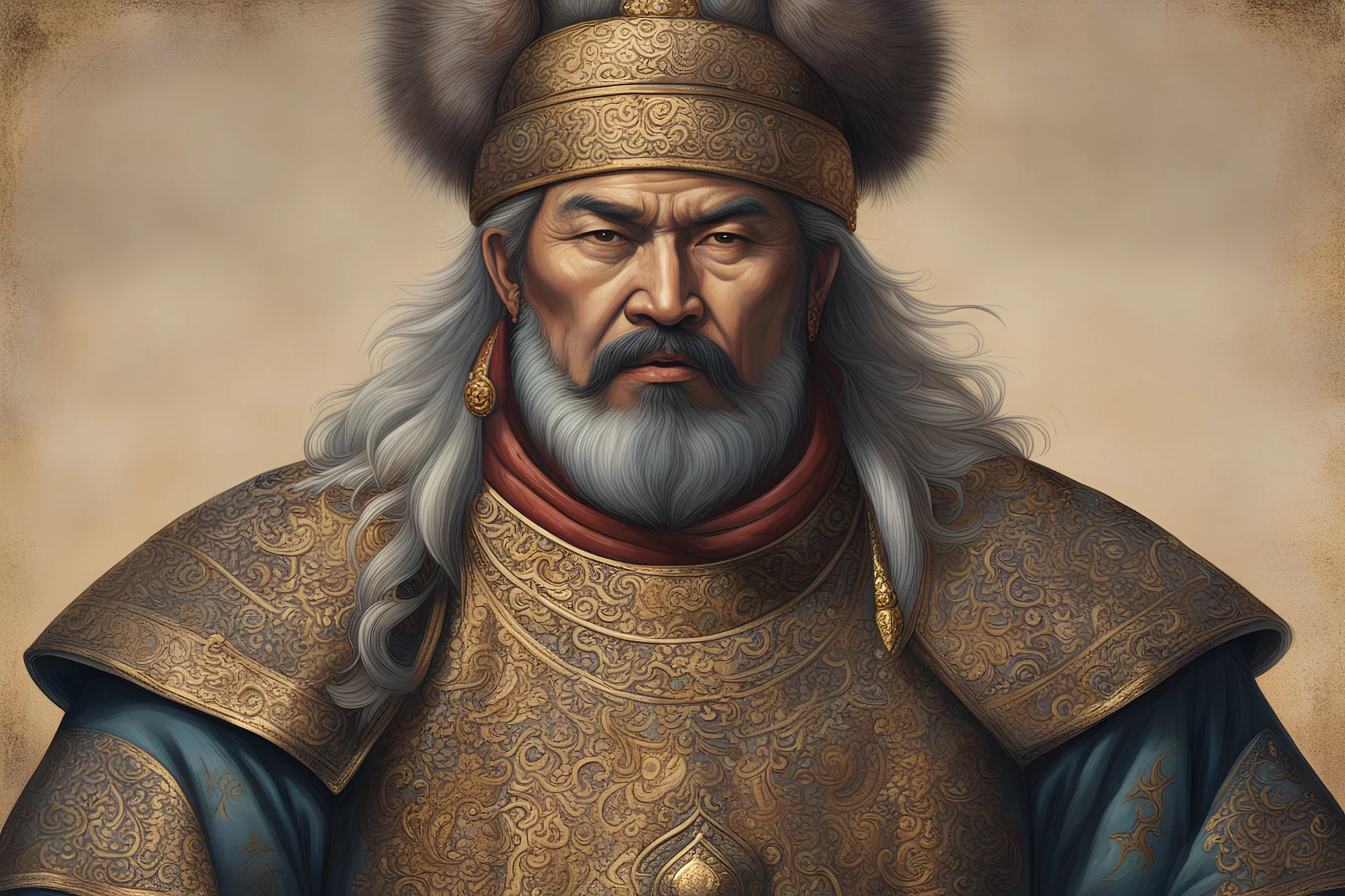 Sultan Baraka Khan, leader of the Golden Horde or the Mongols of the North