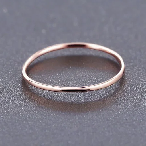 delicate thin ring with tiny diamond, rose gold, thin ring