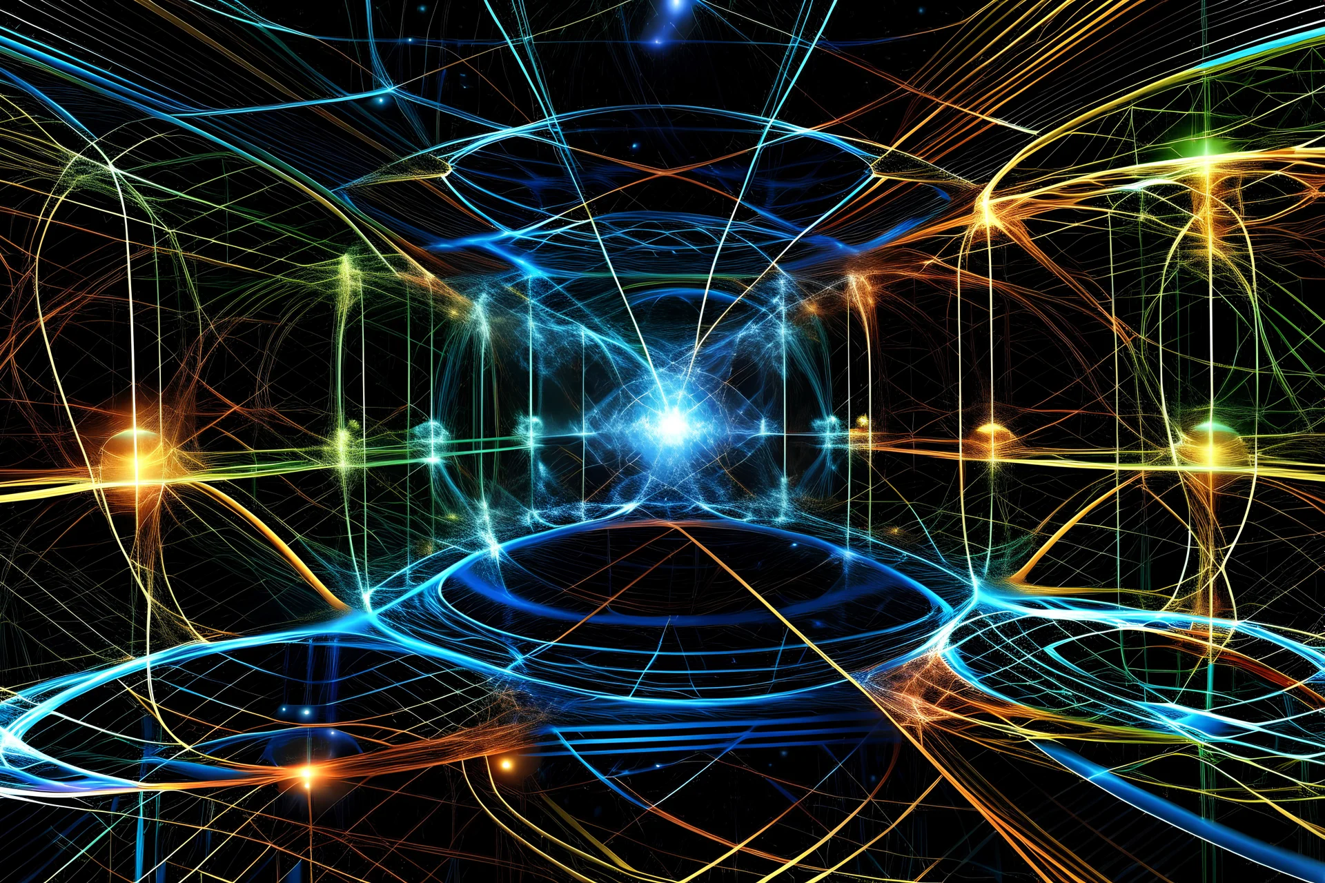 Symmetry Quantum entanglement living in a simulated reality