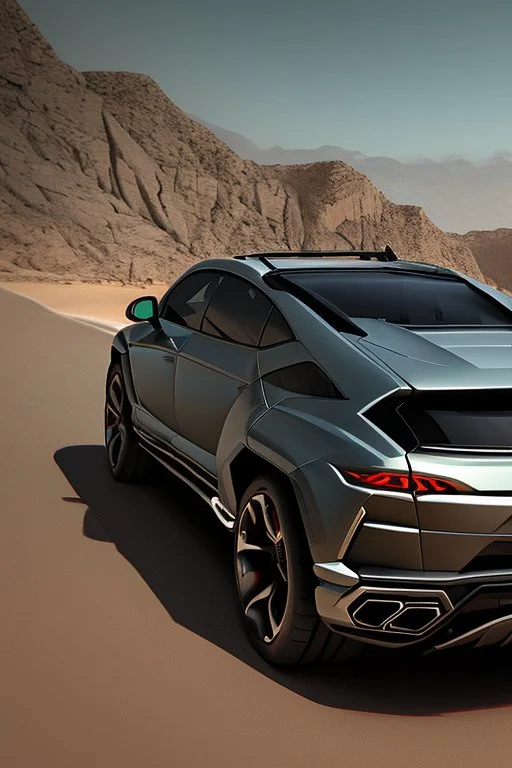 lamborghini Urus And G-Class Fusion, Photorealistic, 4K