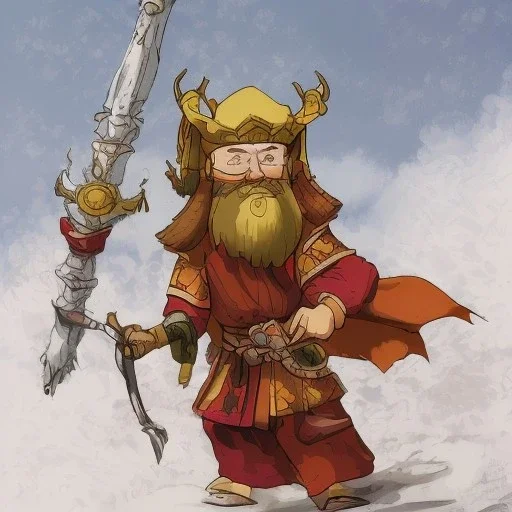 dnd, dwarf, priest, heavy armour, portrait, only face, close up, grey beard, long hair, artistic, colourful, frowning