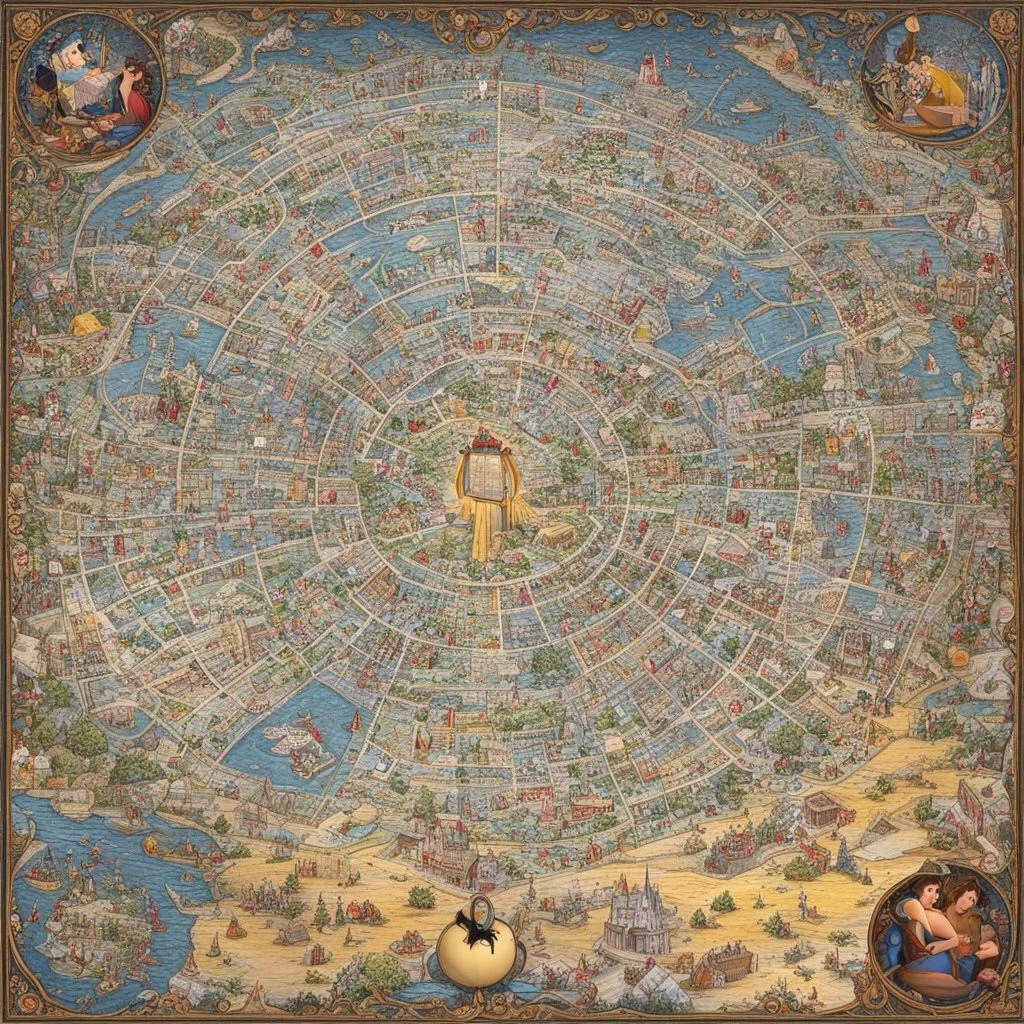 Snow White map room