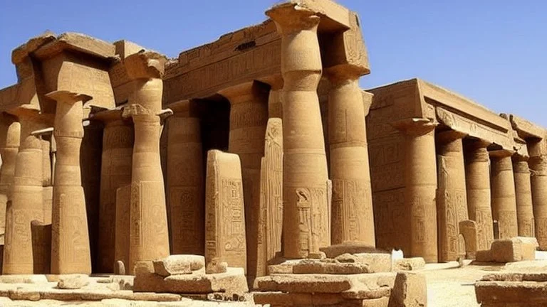 ancient egyptian temples