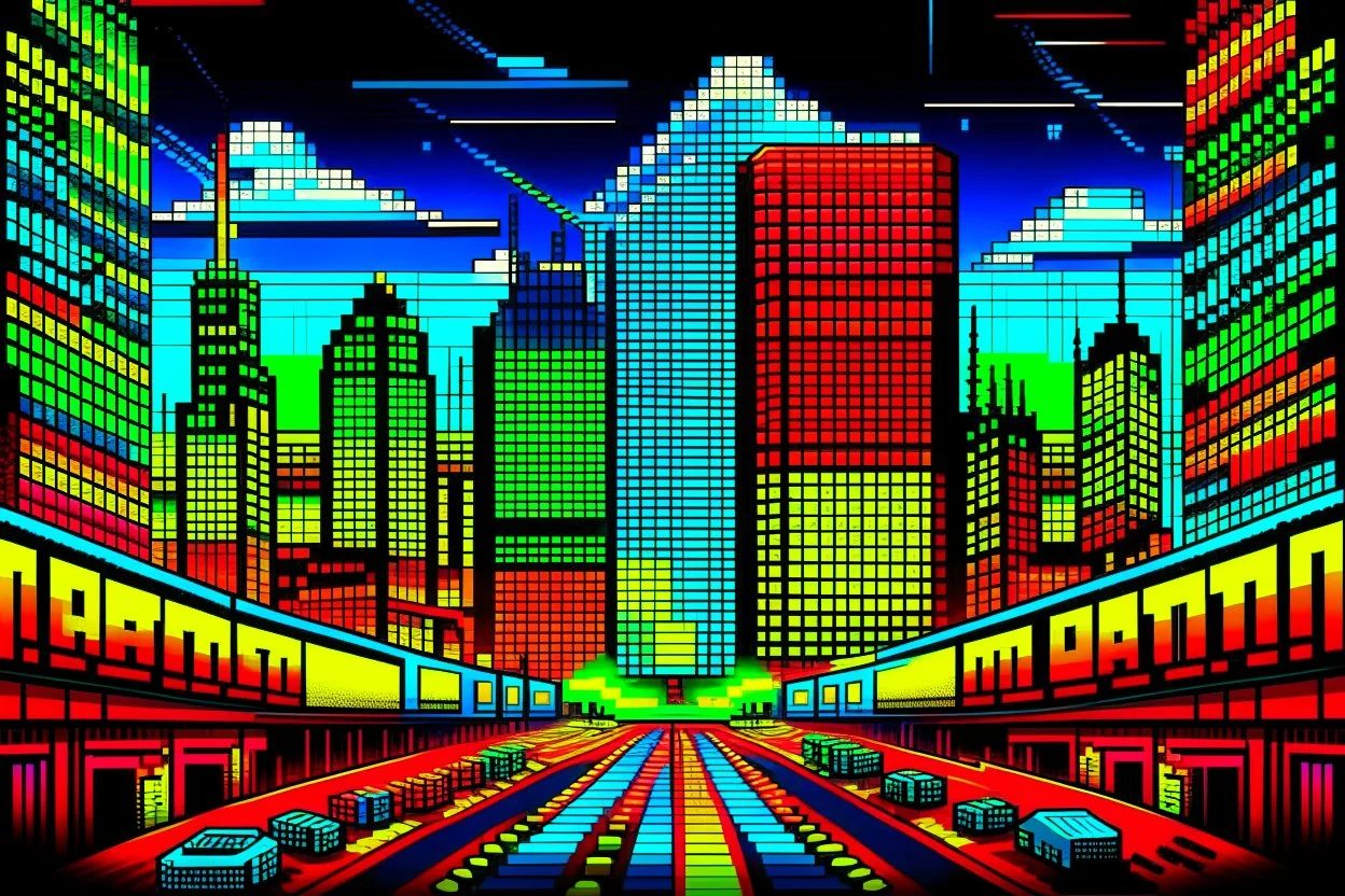 ALBUM COVER - 8BIT DETROIT RAVE