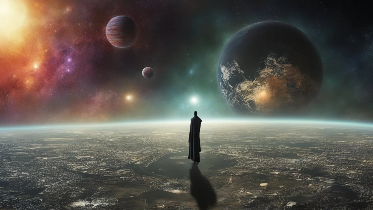 matrix universe, space, planets, god creations