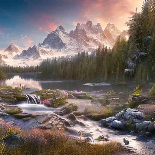 Fantasy landscapeFantasy landscape