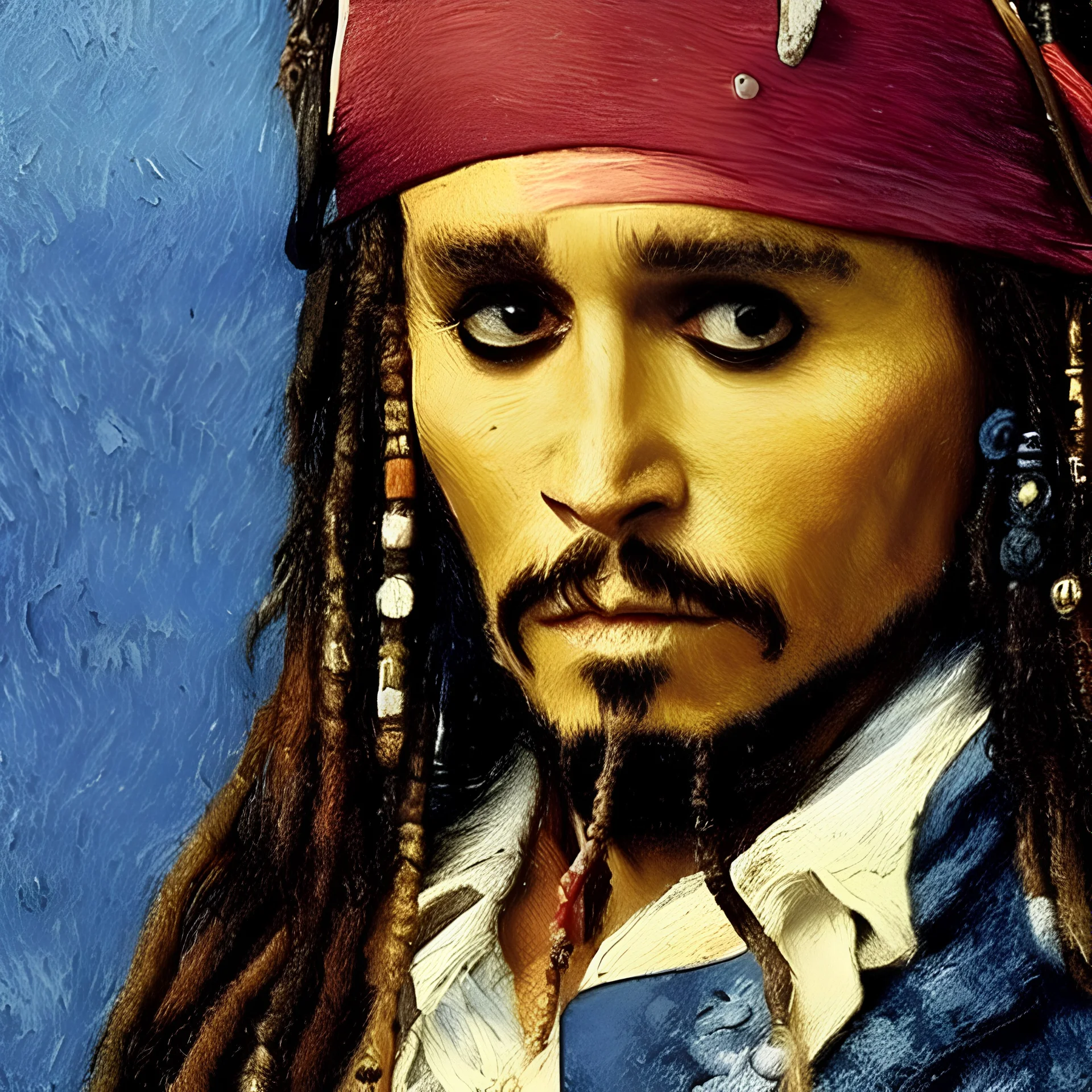 Captain Jack Sparrow, Van Gogh, Da Vinci