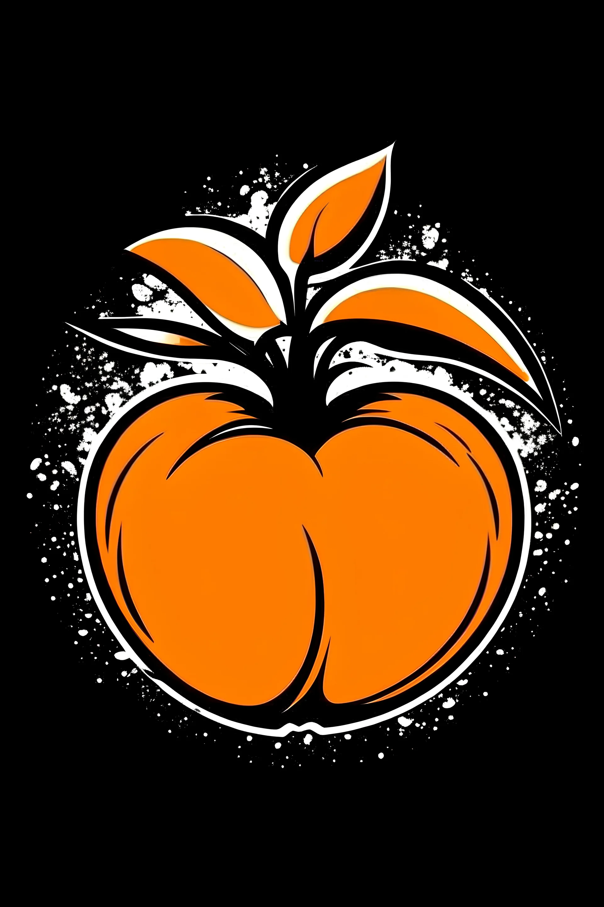 logo du fruit défendu remplacé par une orange