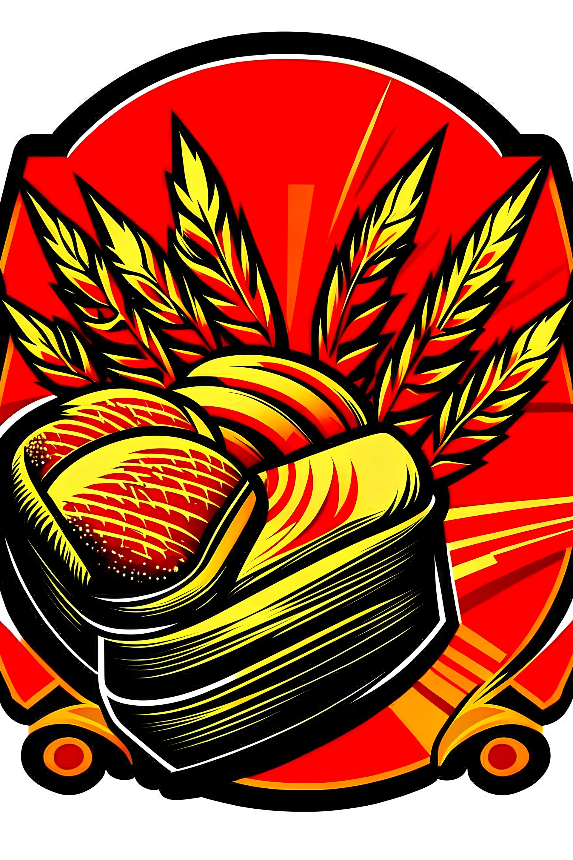 Communist bread party logo
