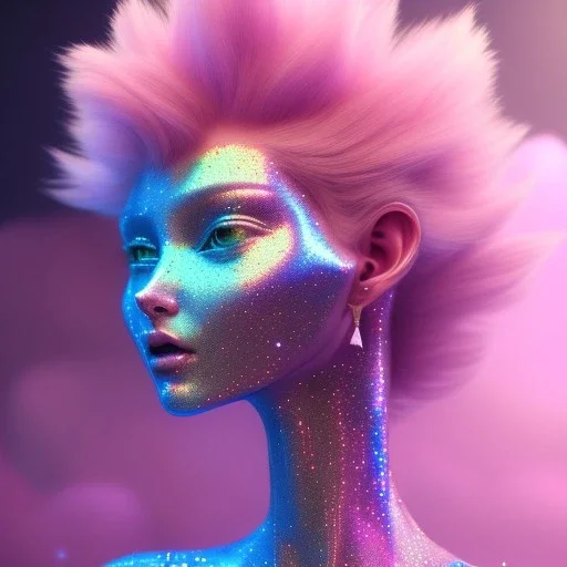 flower glitter alien pink and blue in a galactic ambiance, delicate colors in the foreground, full of details, smooth, light effect，vaporwave colorful, smooth, extremely sharp detail, finely tuned detail, ultra high definition, 8 k, unreal engine 5, ultra sharp focus