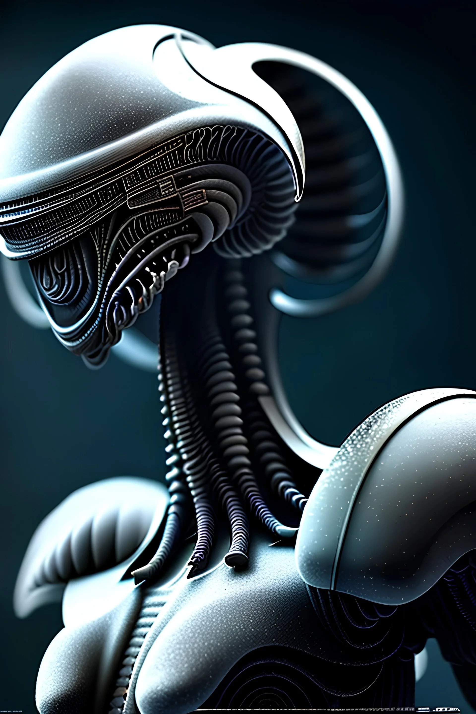 alien, ancient, 8k, finely detailed, photo realistic.