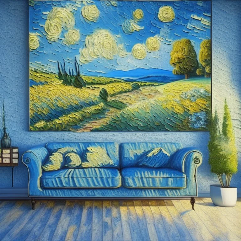 relaxing scenery by van gogh high definition