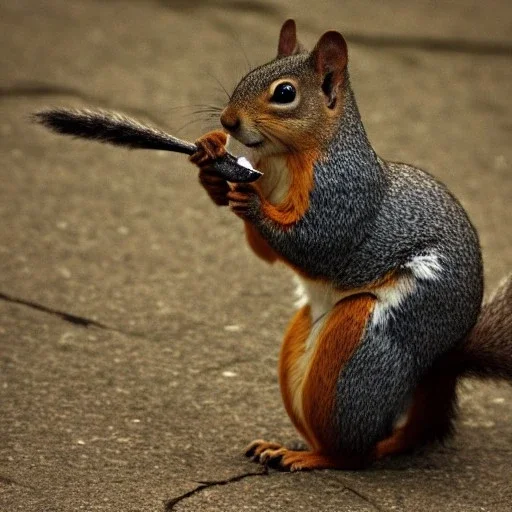 Fighter Squirrel