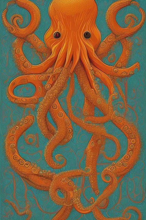 Octopuss naive art