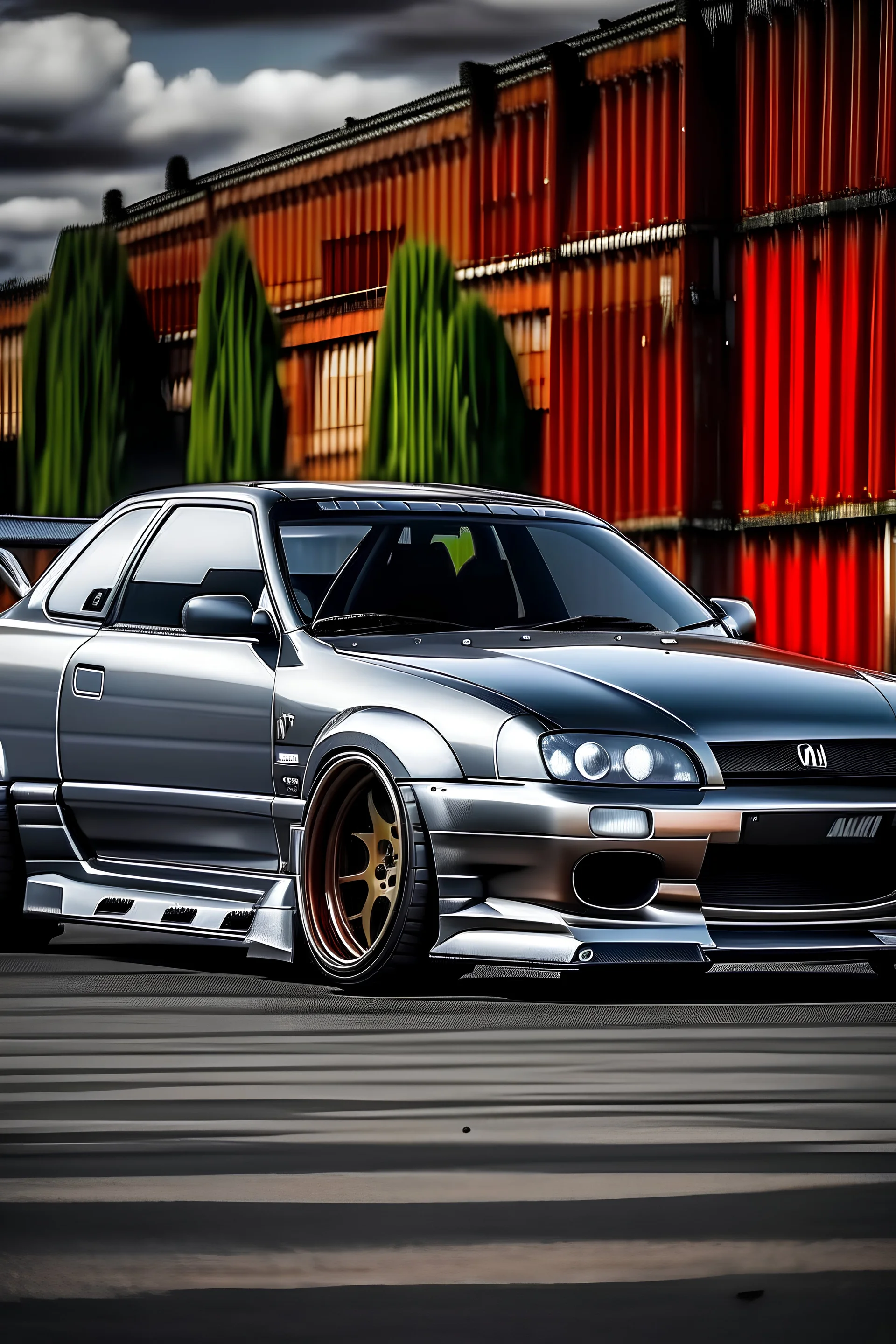 Nissan Skyline gtr r34 car