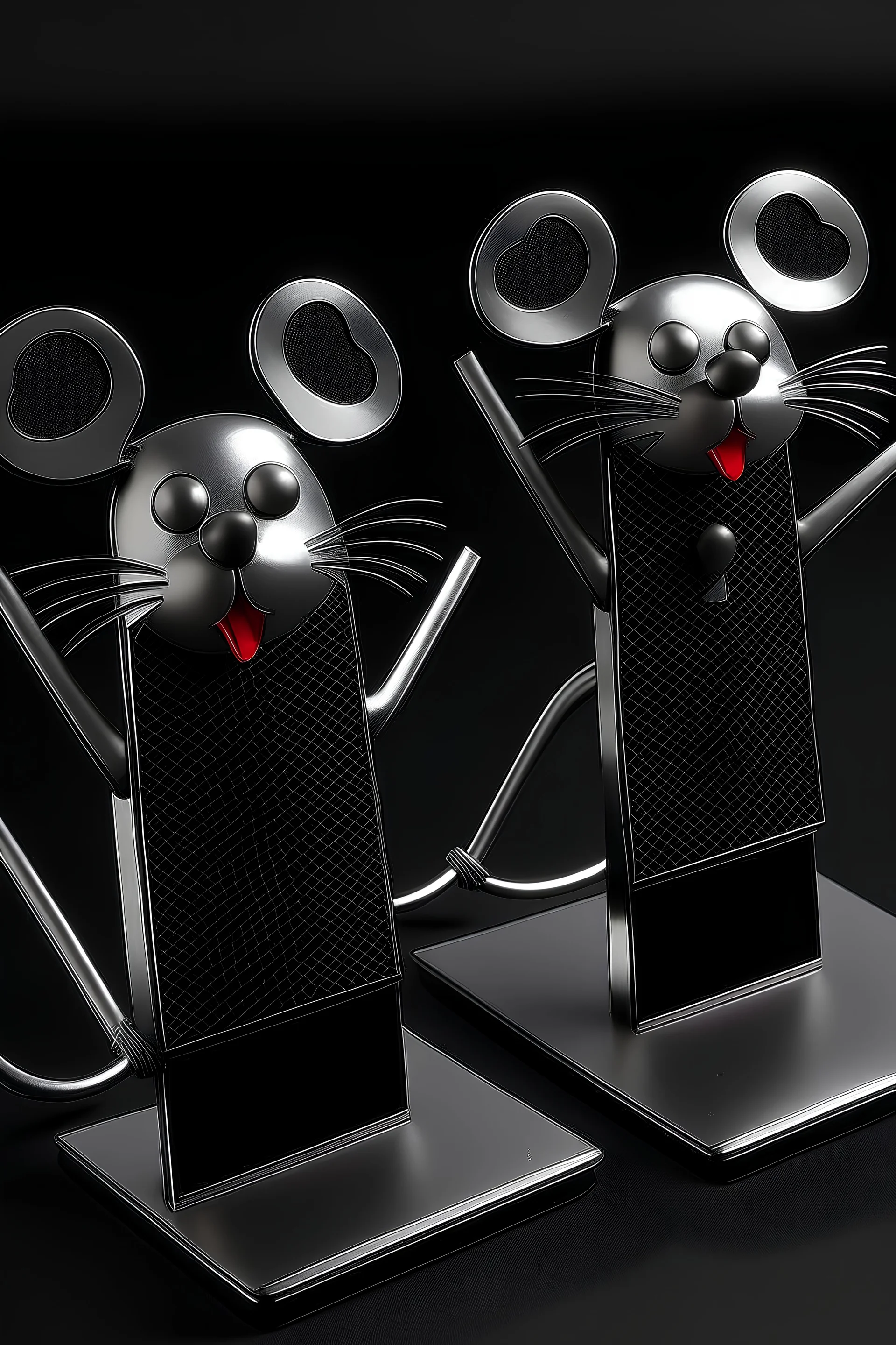 animated mouse metal clappers