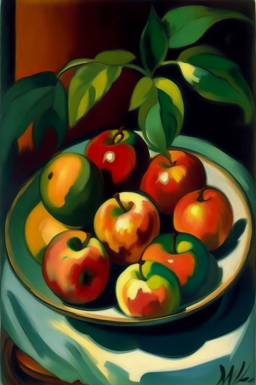 Apples by cezanne