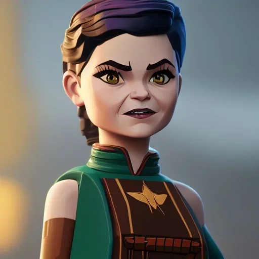 ginnifer goodwin, smiling, lego, steampunk