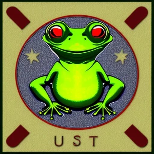 cross between a frog and a usti