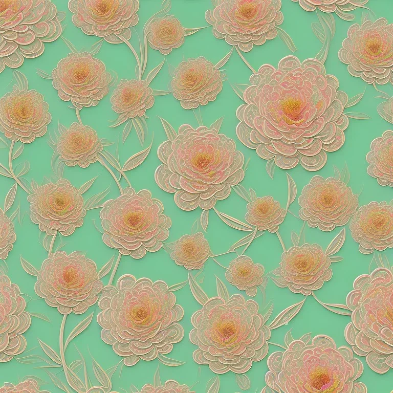  Melaleuca flower print, seamless pattern, pop art, small print, wallpaper