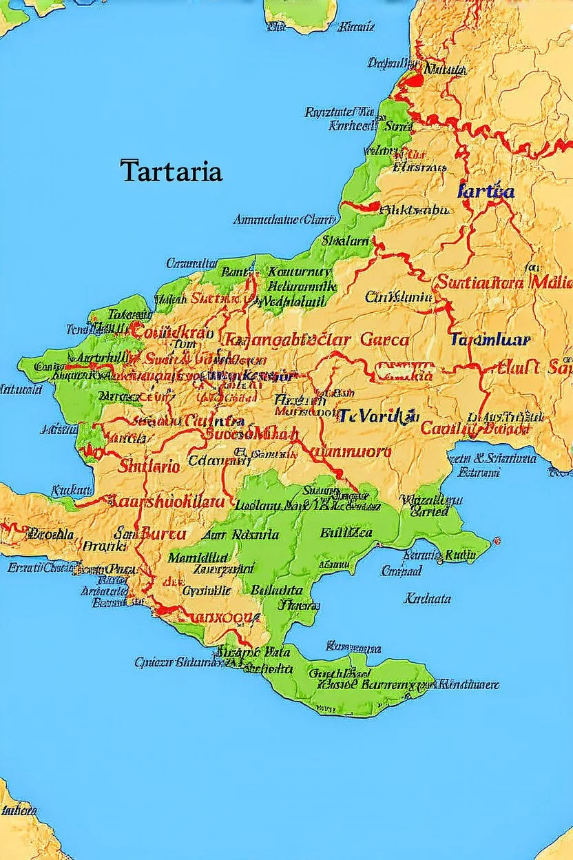 tartaria on map