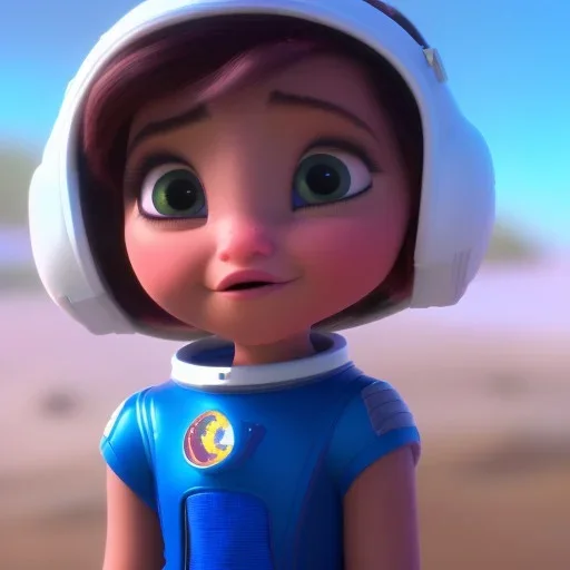 A girl with a dream of going to space one day and a bright future at head of her