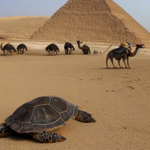 Turtles and Pyramids and Camels